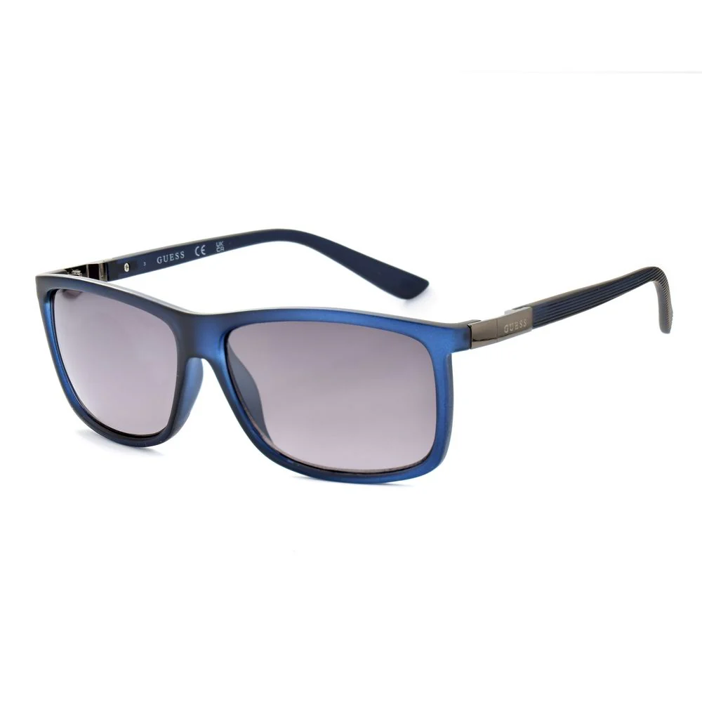 Guess Blauwe hars zonnebril met 59mm lens maat