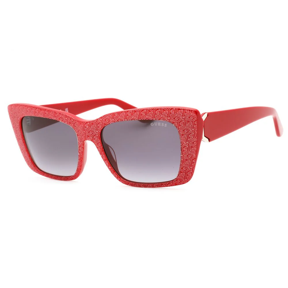 Guess Rode hars zonnebril voor dames 55mm lens