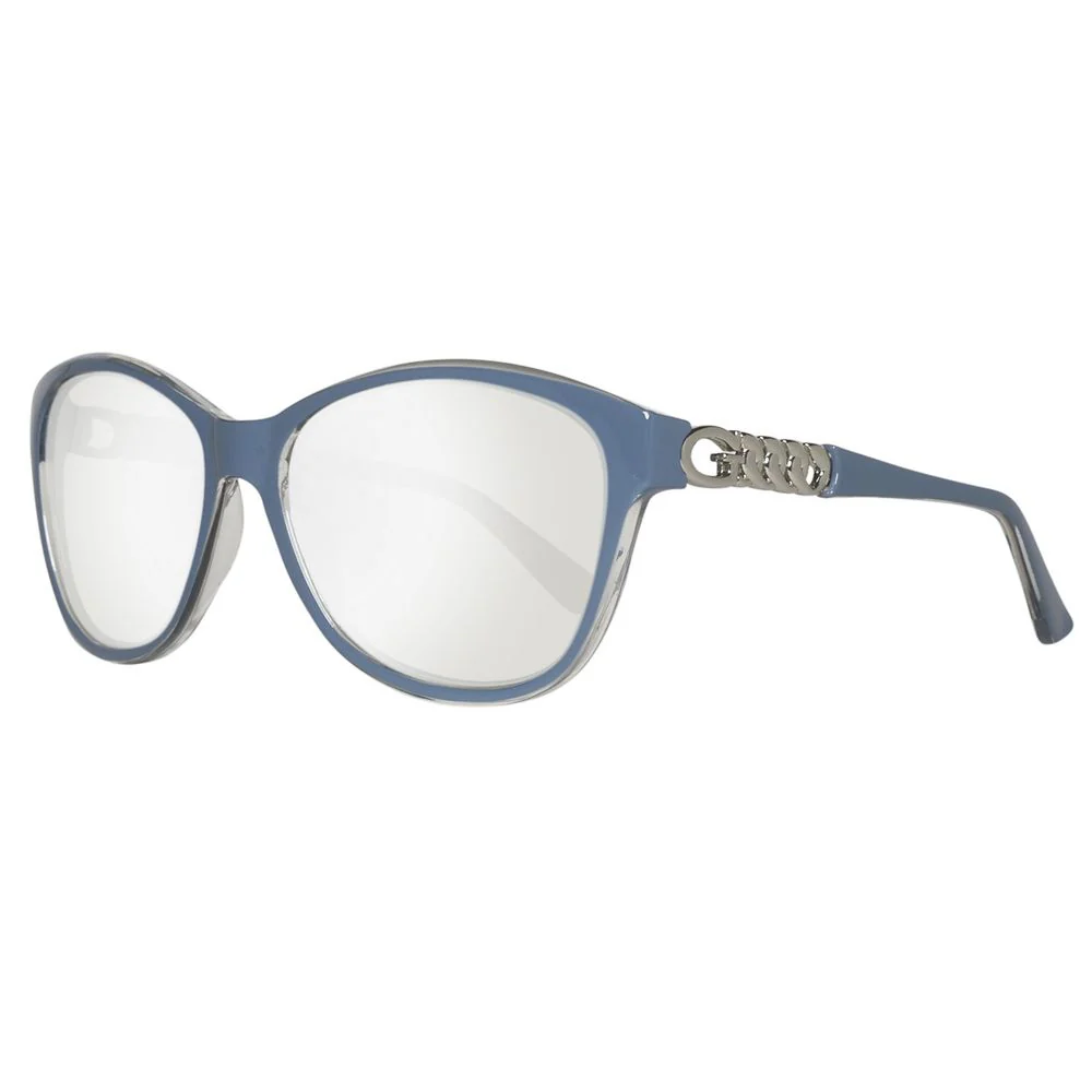Guess Blauwe plastic zonnebril voor vrouwen