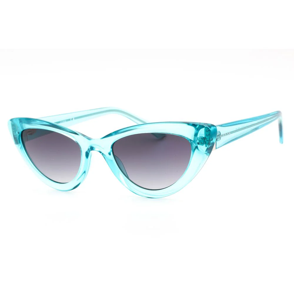 Guess Blauwe hars zonnebril voor dames 54mm