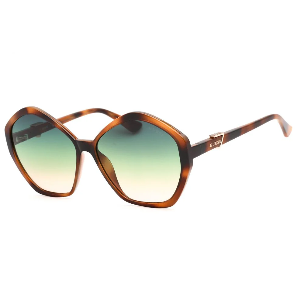 Guess Bruine plastic zonnebril voor dames 58mm