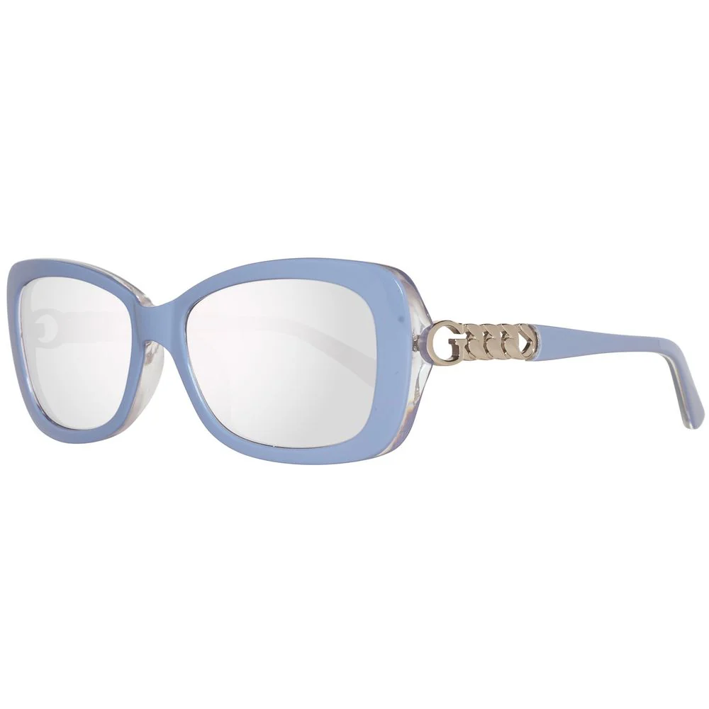 Guess Blauwe plastic zonnebril voor vrouwen