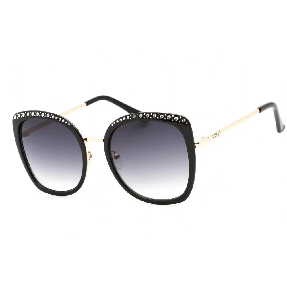 Guess Zwarte metalen zonnebril voor dames