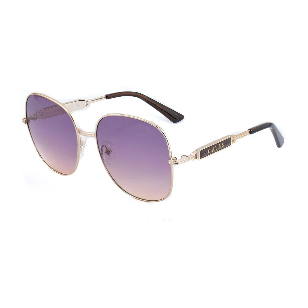 Guess Gouden metalen zonnebril voor vrouwen