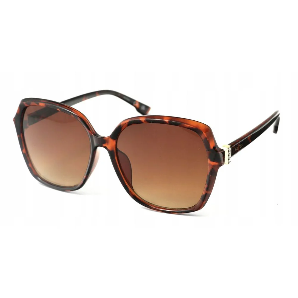 Guess Bruin hars zonnebril voor vrouwen 58mm