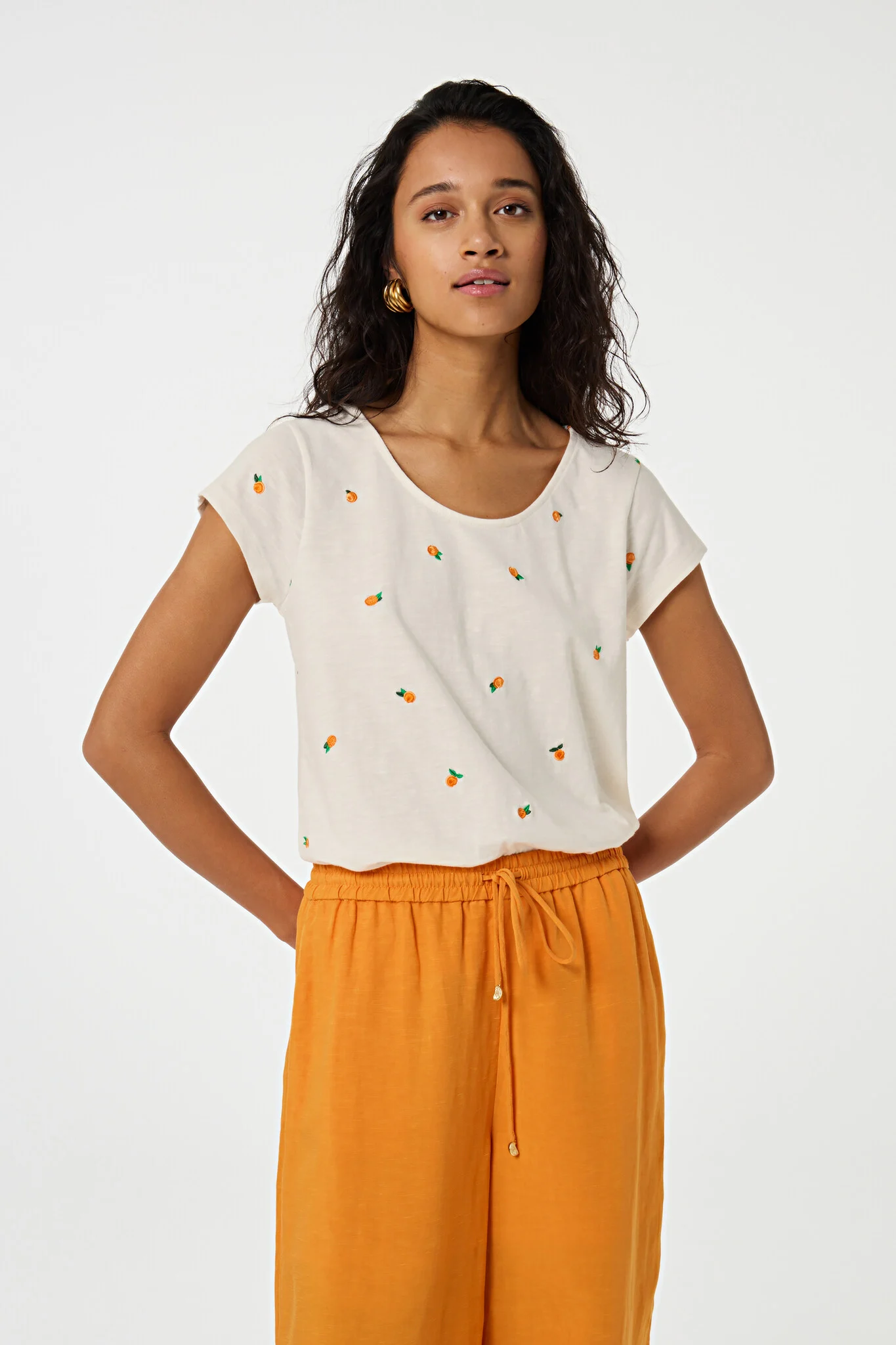 Fabienne Chapot Clttsh22ss250175 phil round v t-shirt