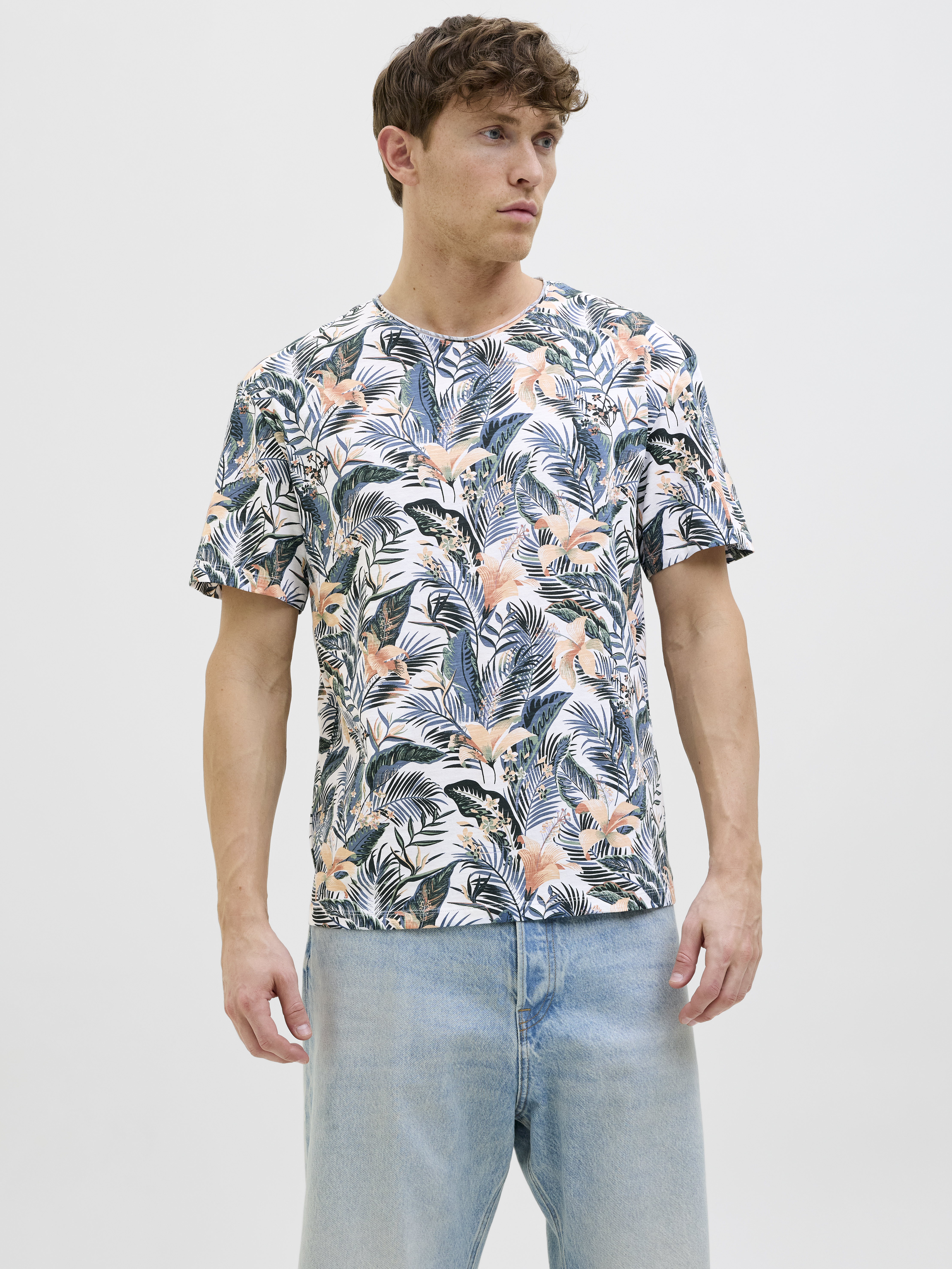 Jack & Jones Jjebryan aop tee s/s o-neck noos