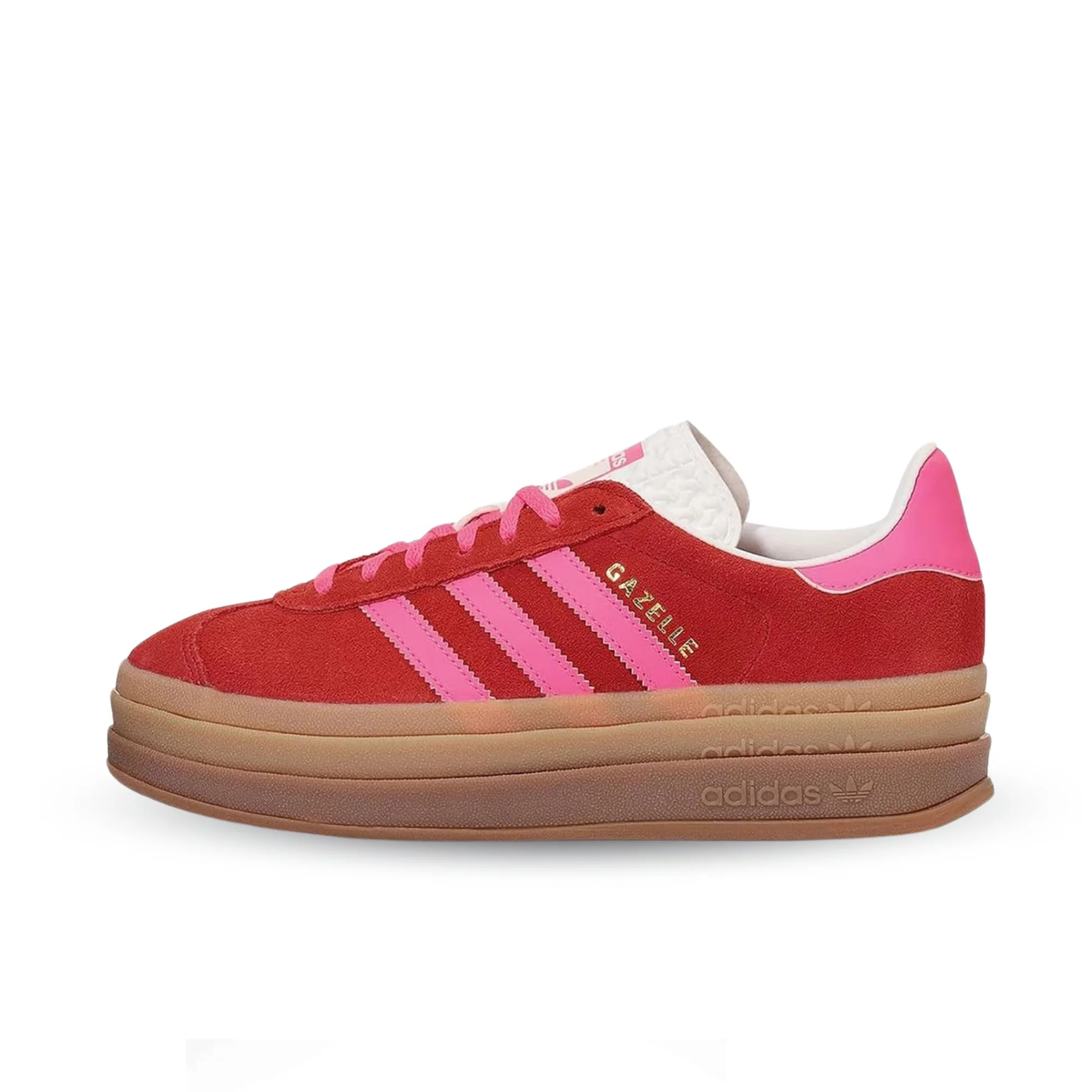 Adidas Gazelle bold collegiate red / lucid pink