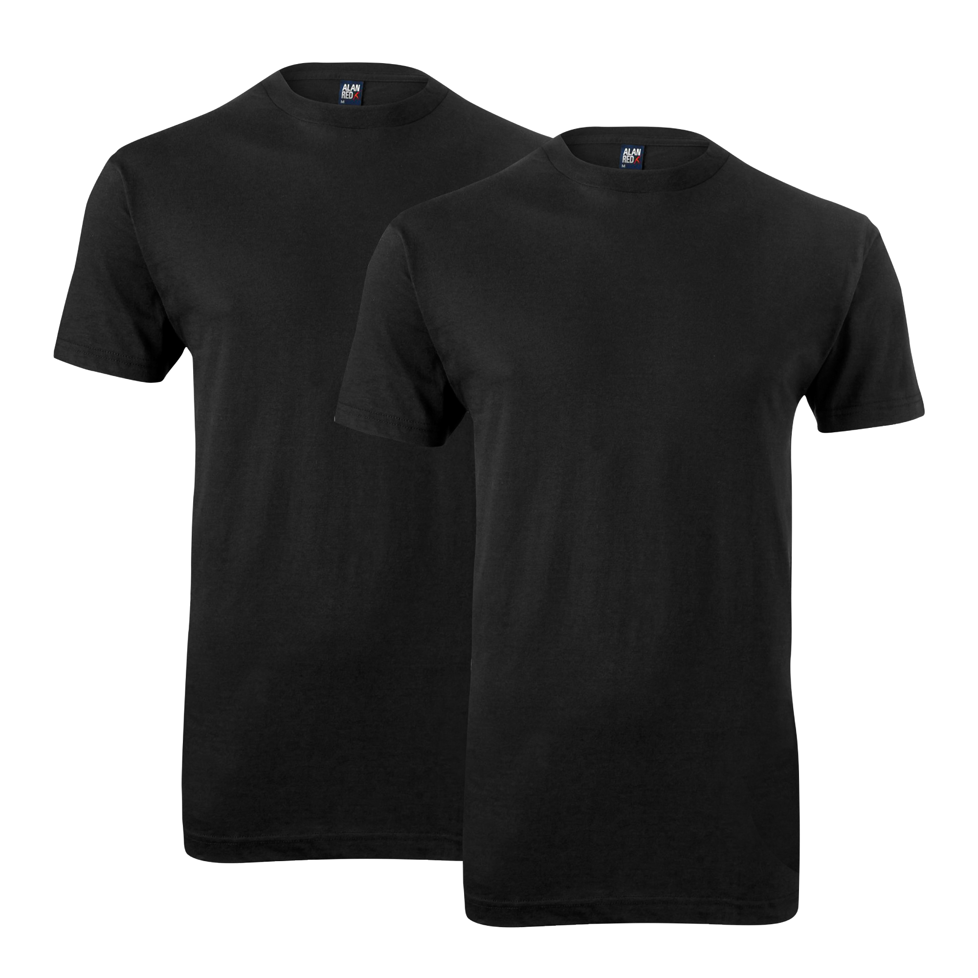 Alan Red Heren ondershirt virginia t-shirt ronde hals 2-pack