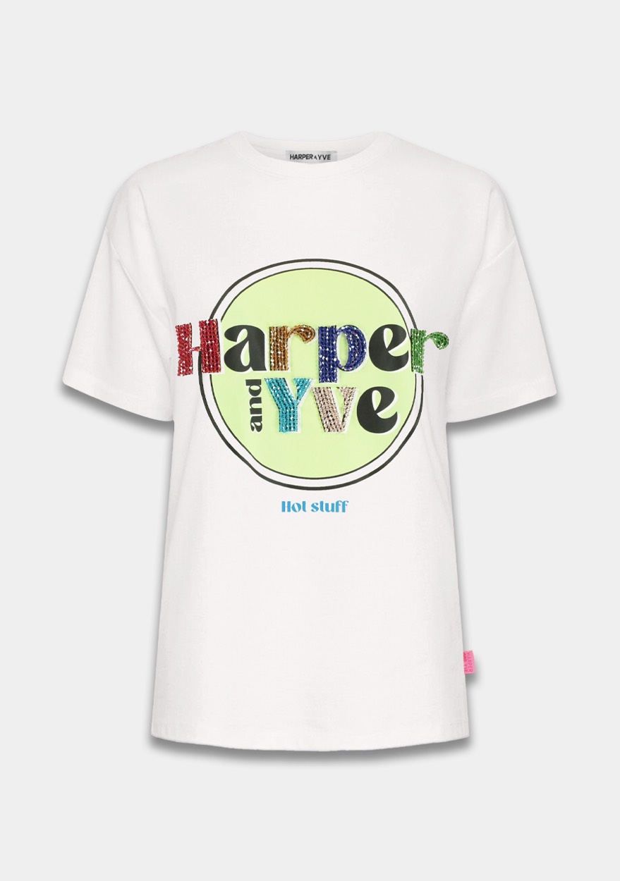Harper & Yve Hotstuff-ss off-white