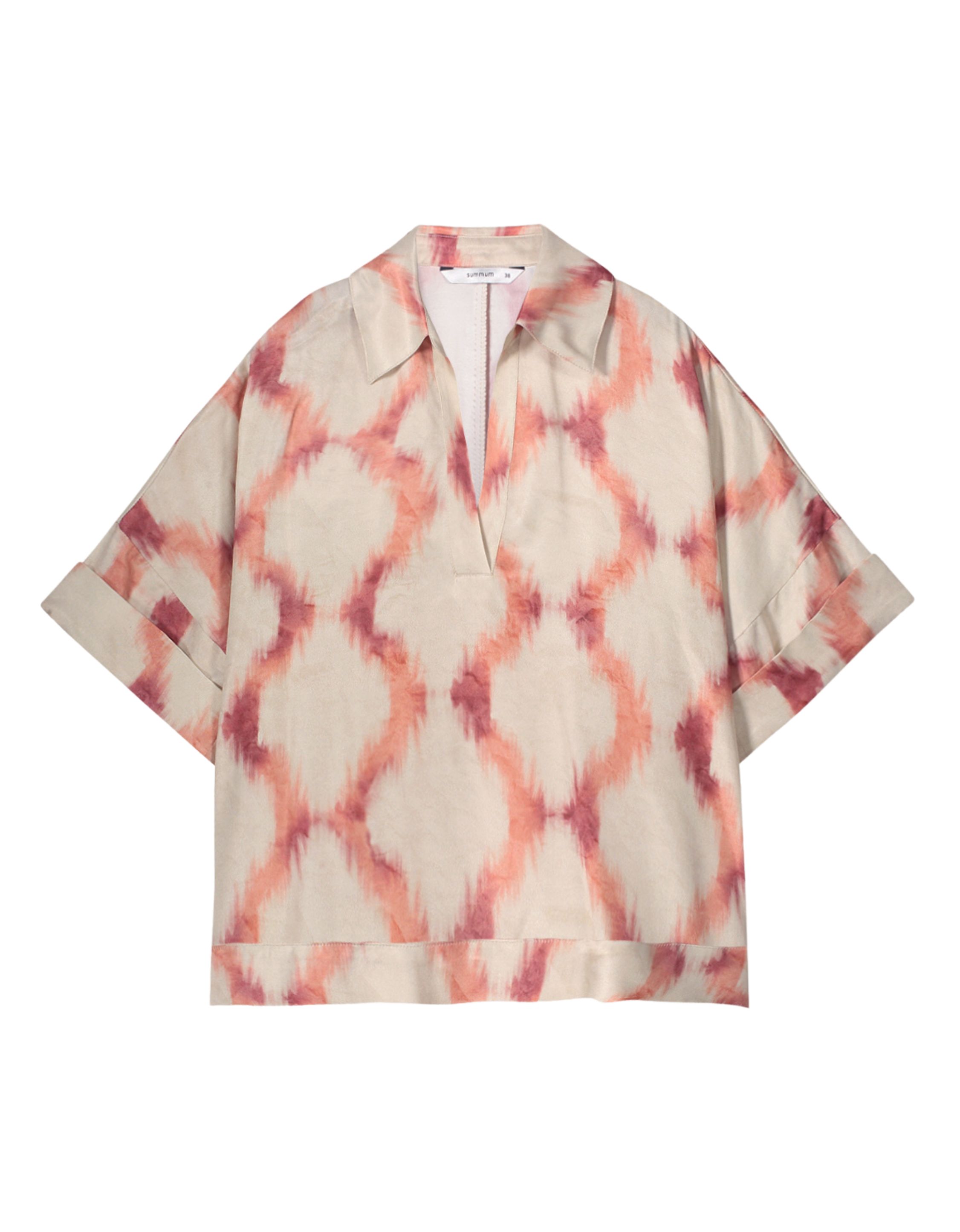 Summum Top short sleeves faded ikat 2s3281-12174