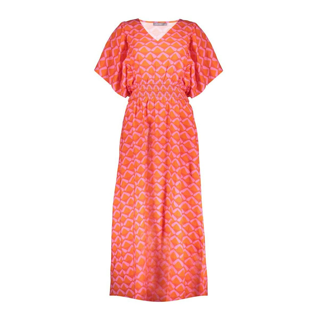 Geisha dress 57092-20 220 coral/pink