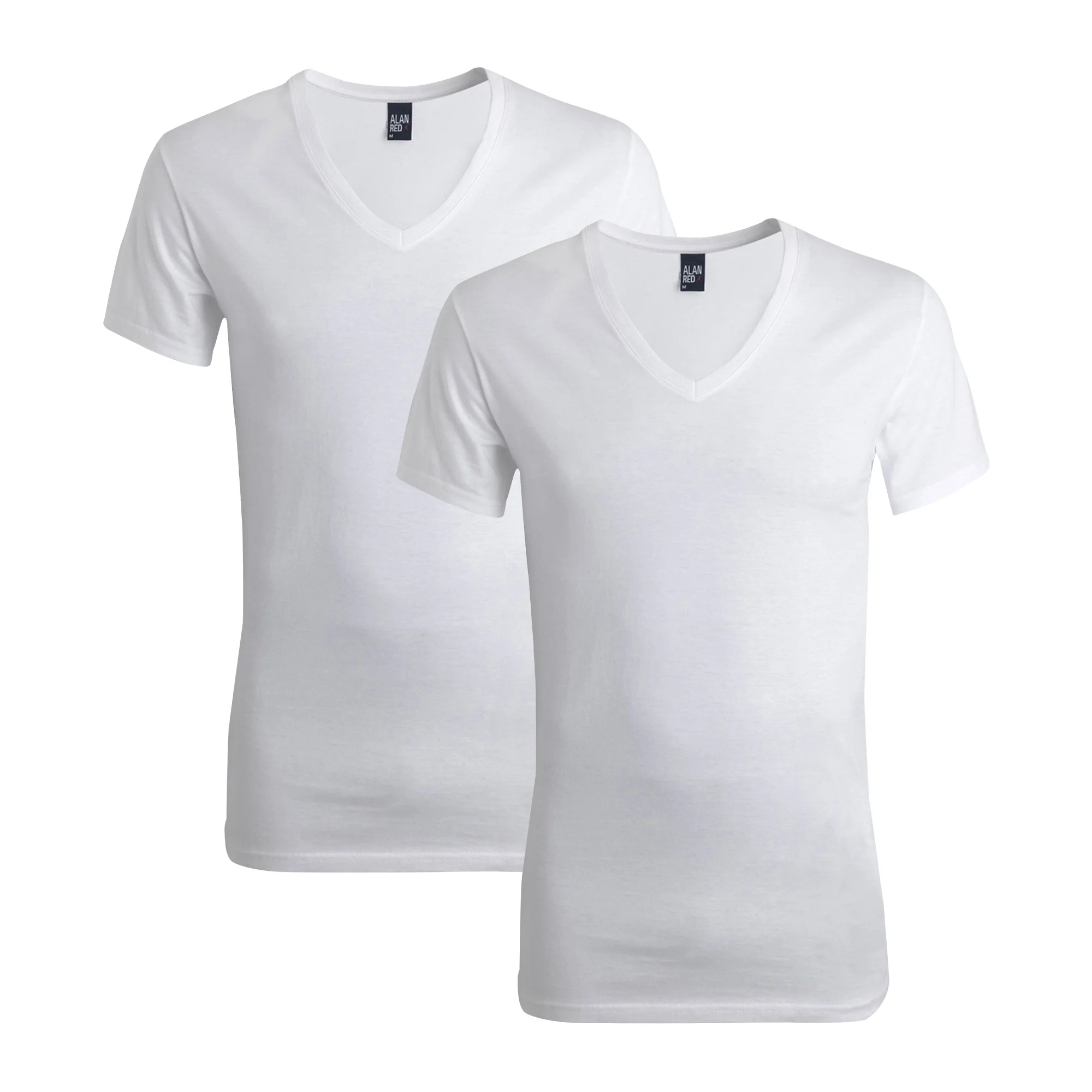 Alan Red Heren ondershirt dean t-shirt v-hals 2-pack