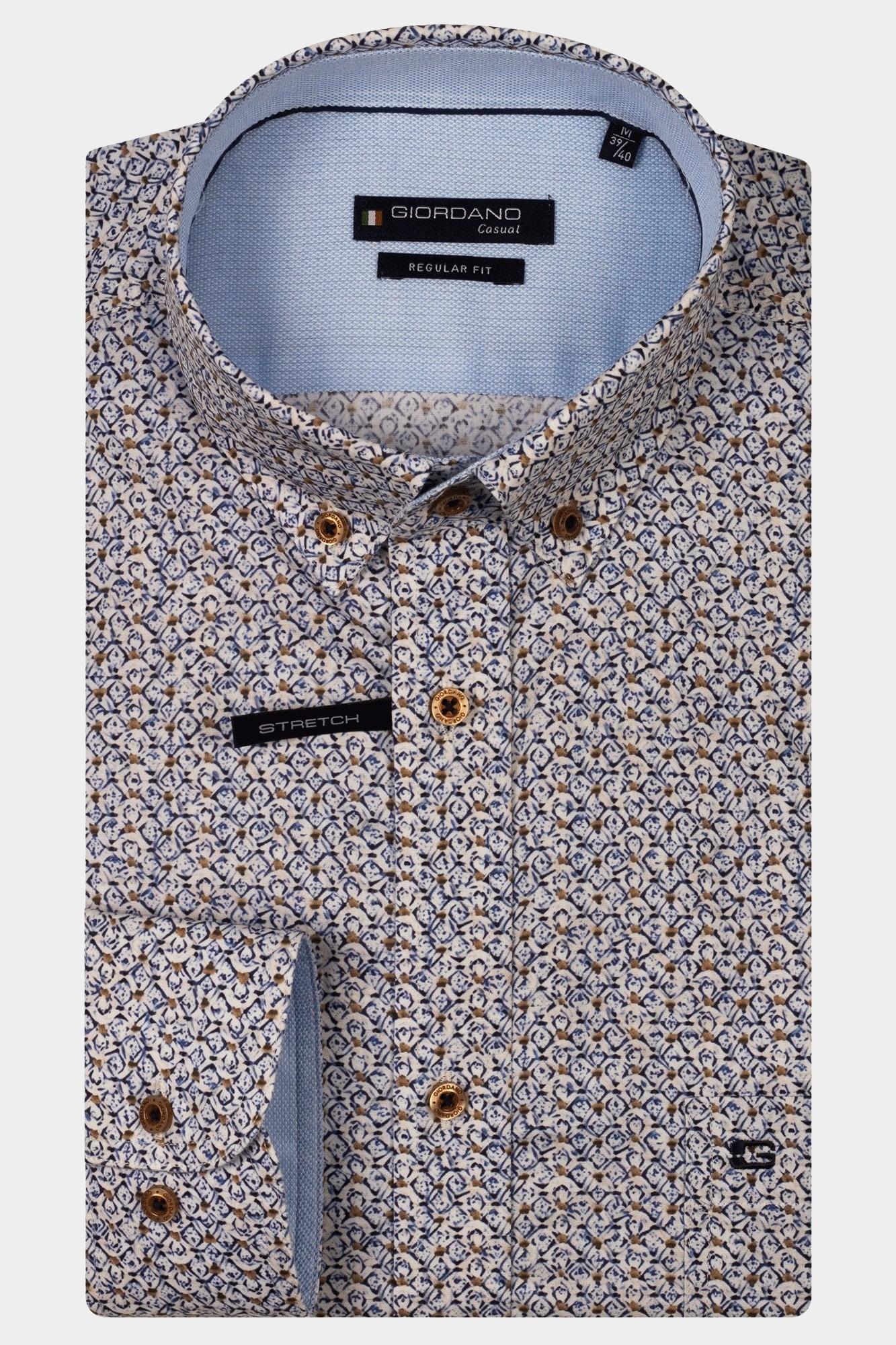 Giordano Casual hemd korte mouw league short sleeve button do 516040/60