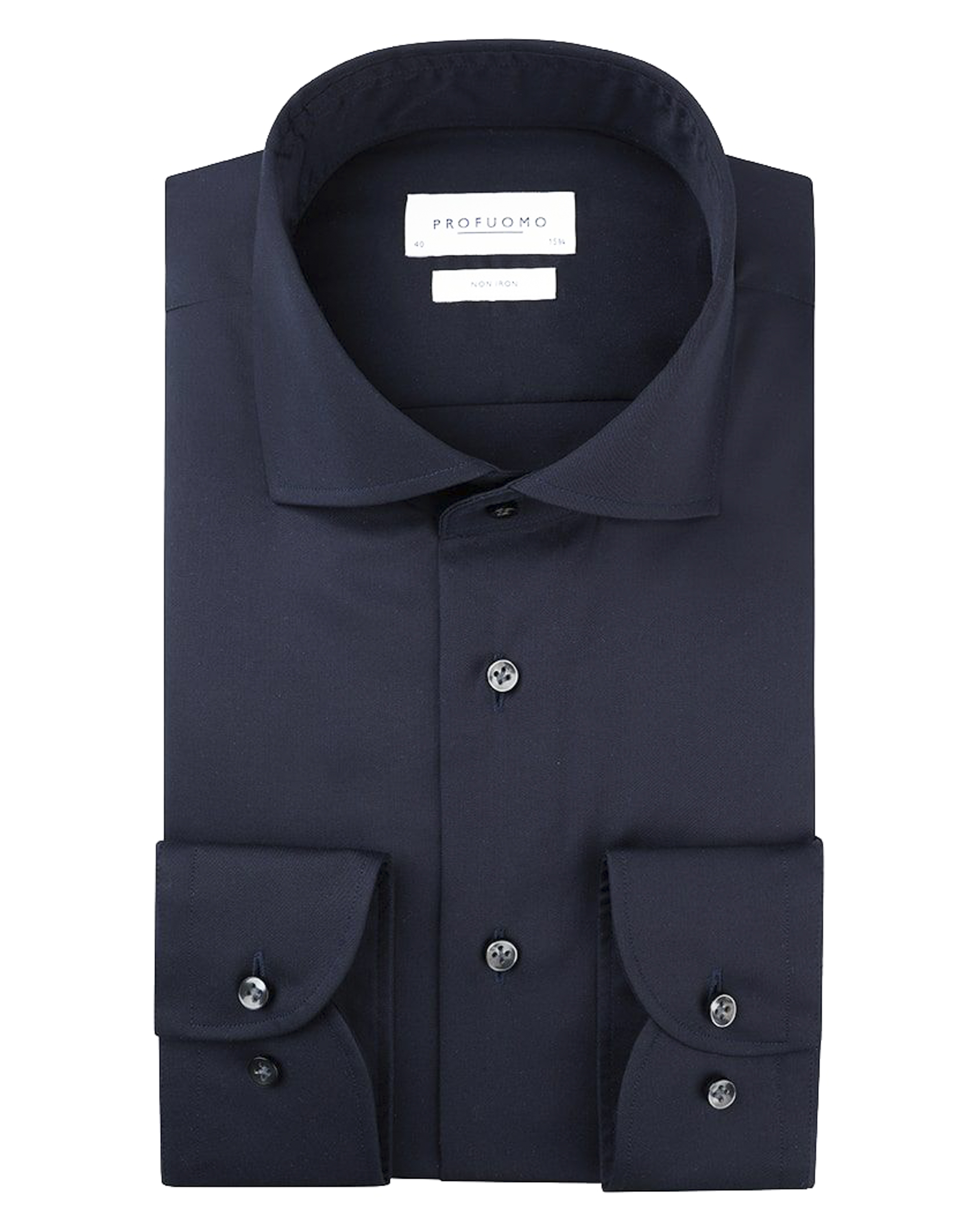 Profuomo Originale slim fit overhemd met lange mouwen