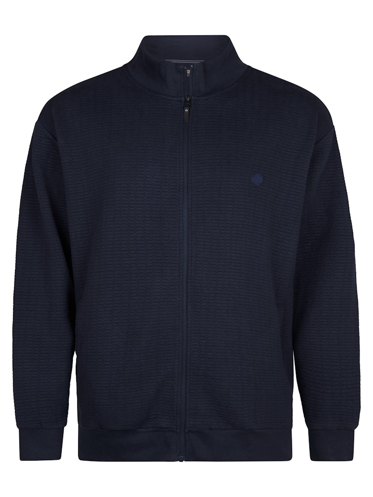 Petrol Industries men sweater collar zip m-1050-swc333 5178 blue