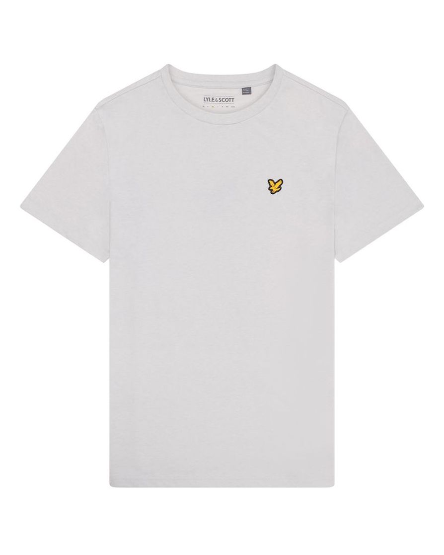 Lyle and Scott martin ss t-shirt sport t-shirt korte mouw heren parel/