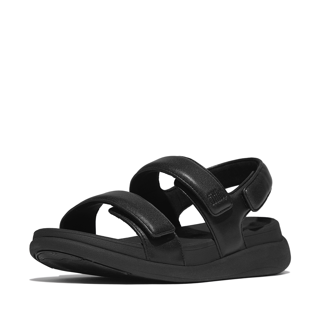 Fitflop Sandalen F-MODE GO , wig sandaal, klittenbandschoen, zomerschoen met uitstekende demping