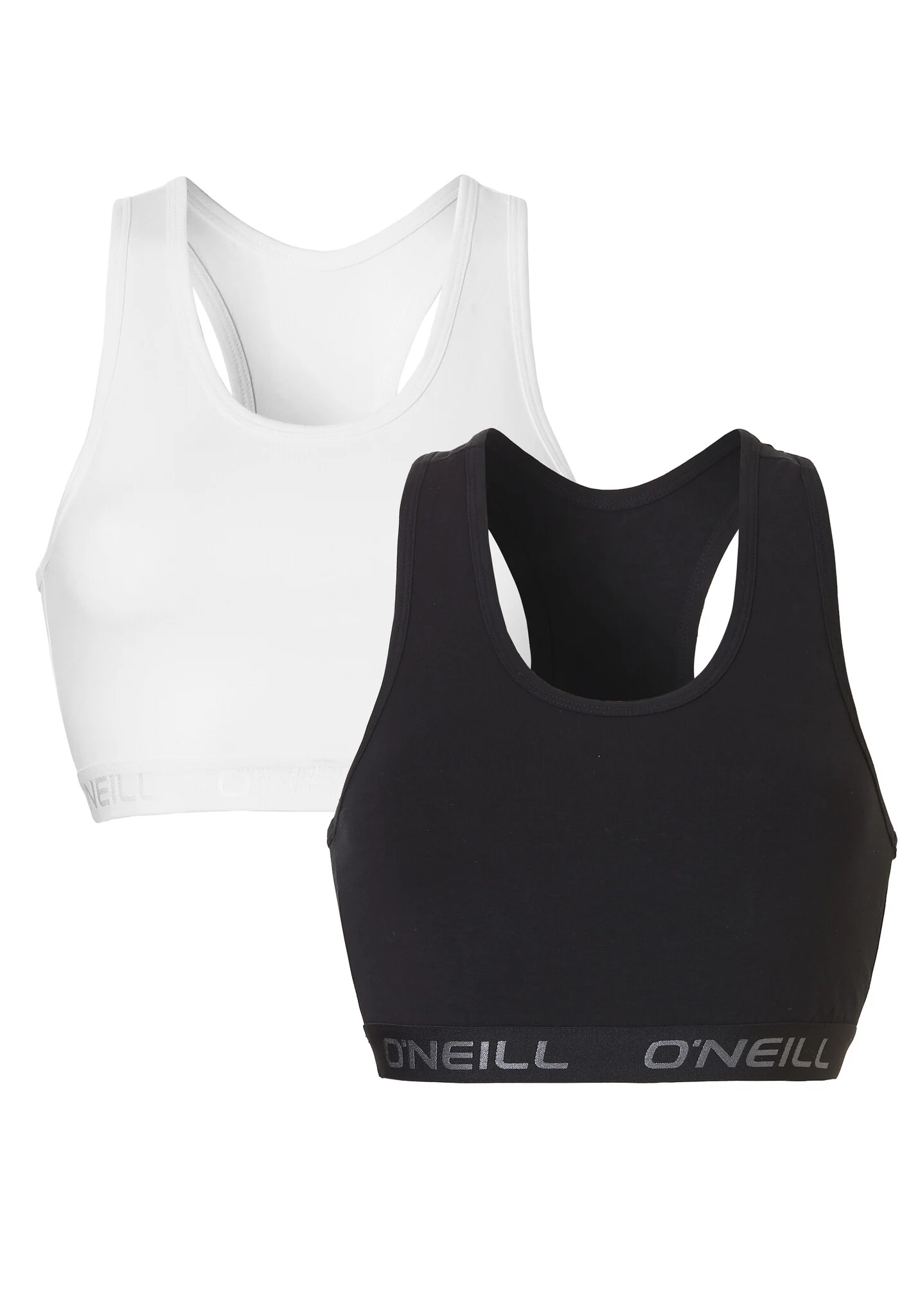 O'Neill Dames short top 2-pack wit/zwart