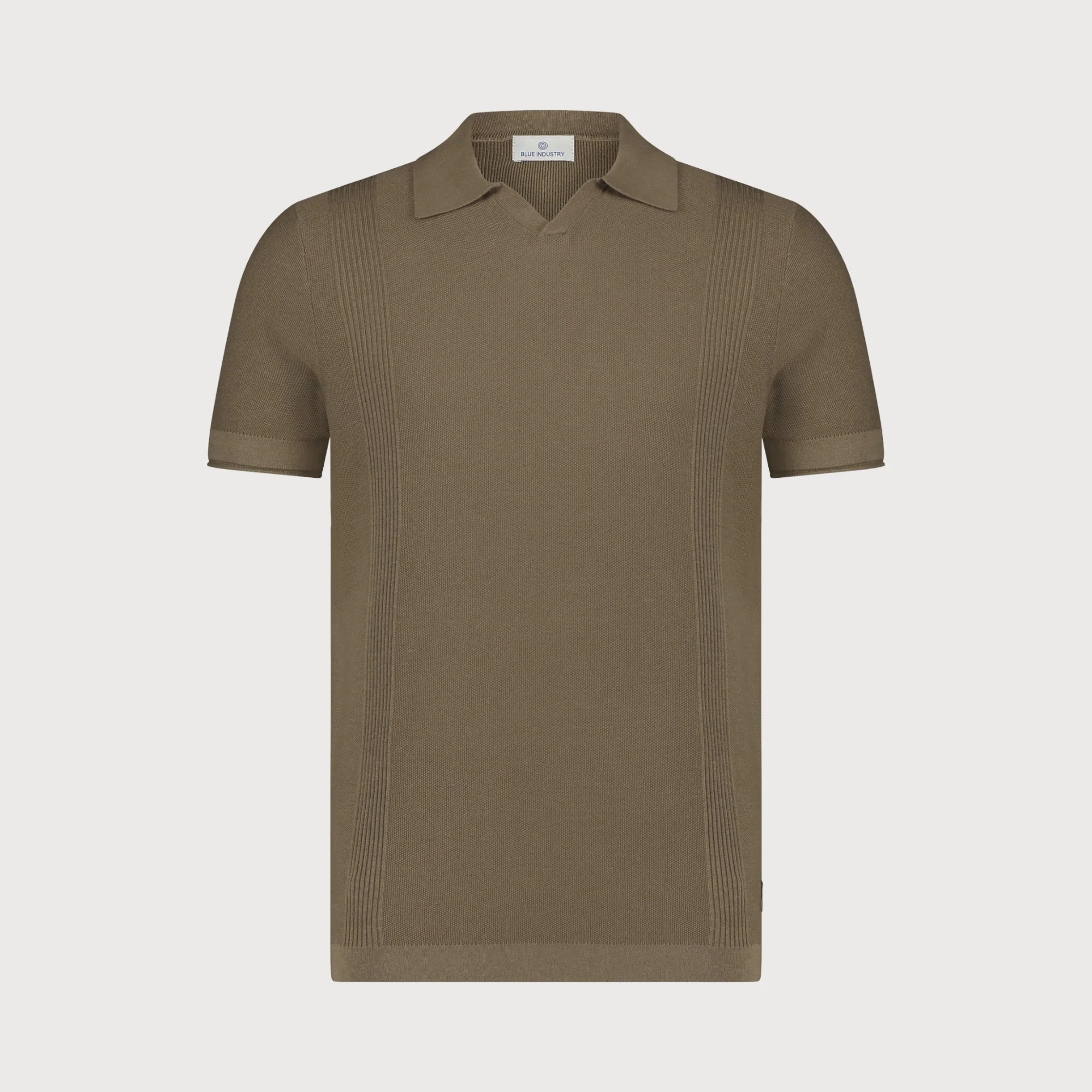 Blue Industry De gebreide v-hals polo |