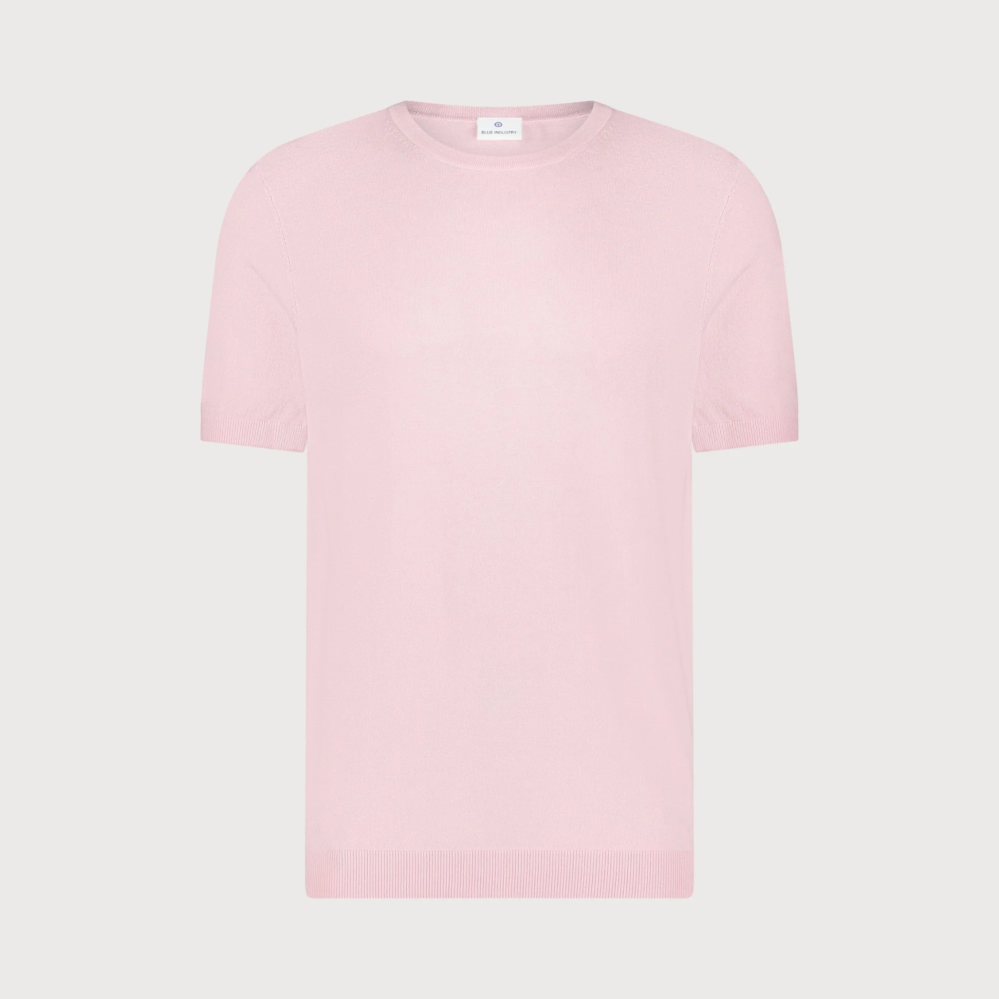 Blue Industry Het luxe basic knitted t-shirt |