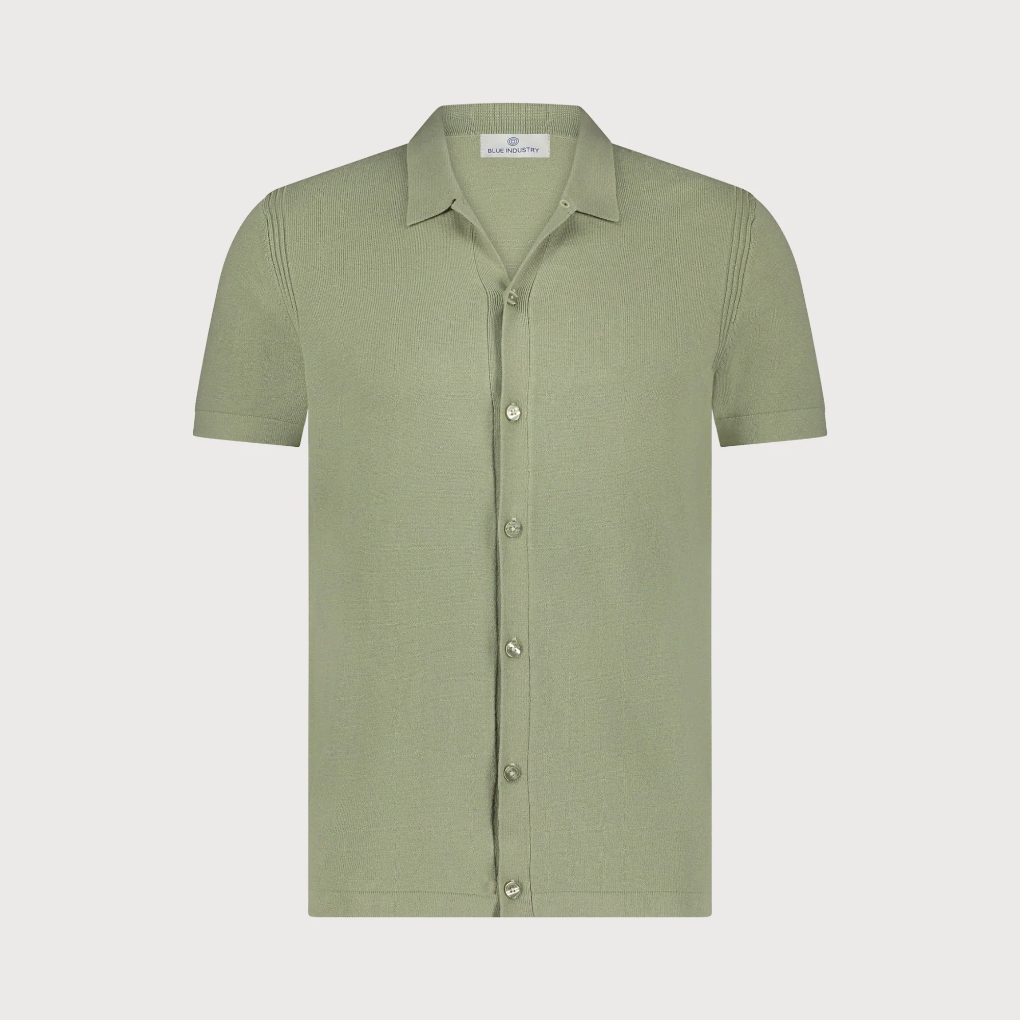 Blue Industry De knitted doorknoop polo |
