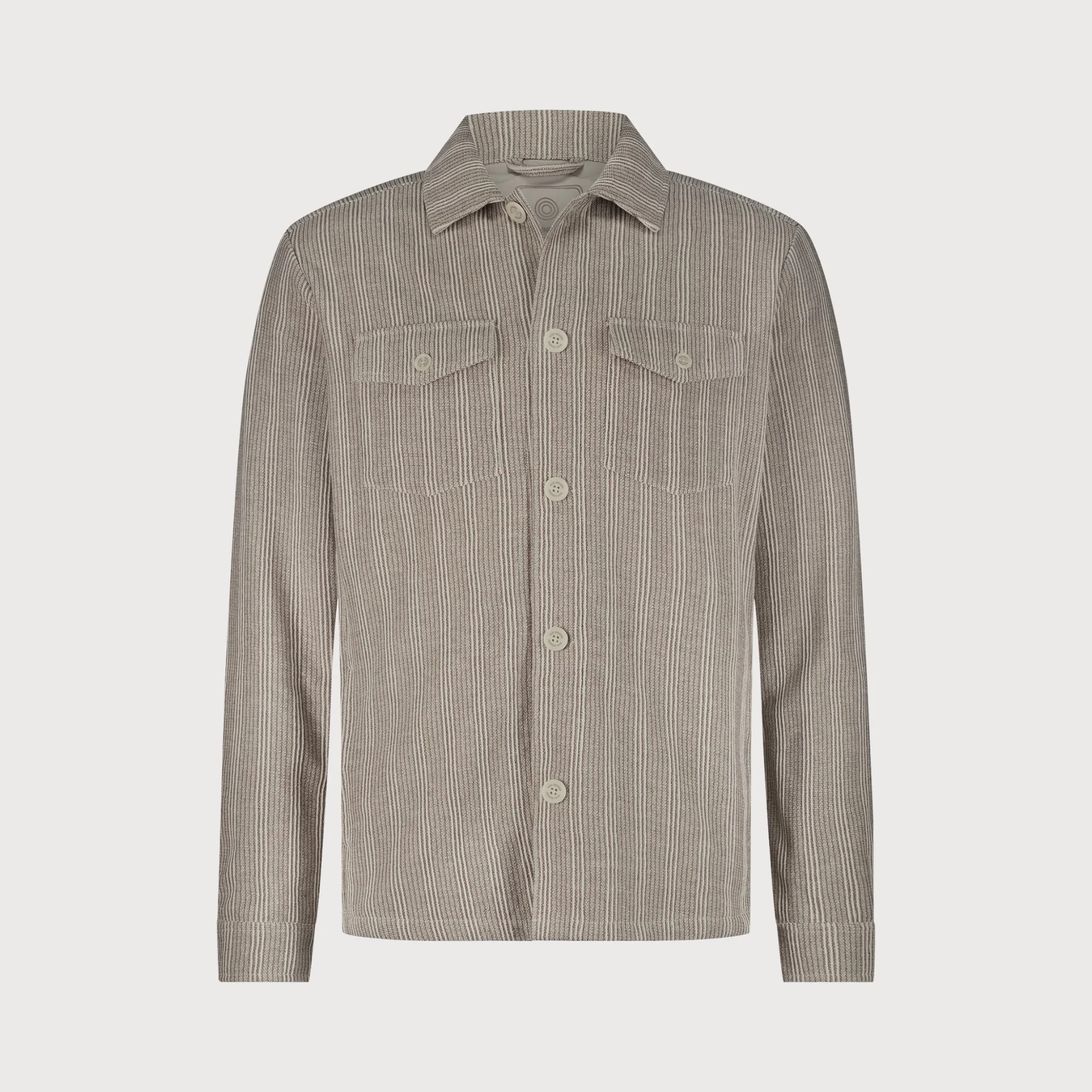 Blue Industry Het gestreepte overshirt |