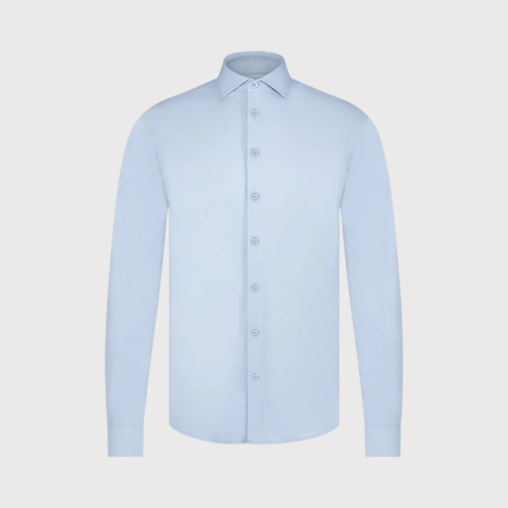 Blue Industry Lounge jersey overhemd |