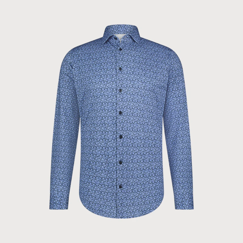 Blue Industry All-over print shirt |