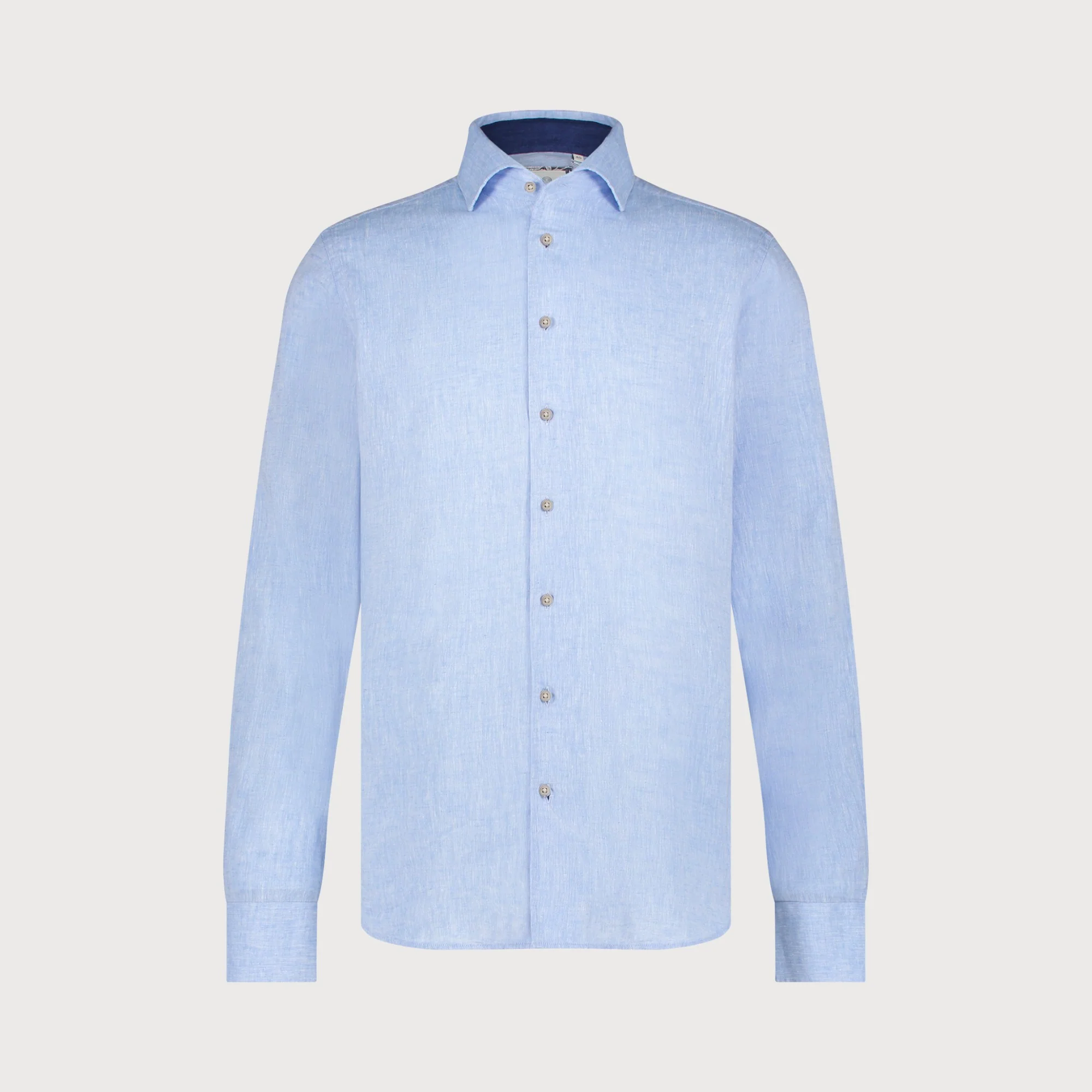 Blue Industry Het casual linnen overhemd |