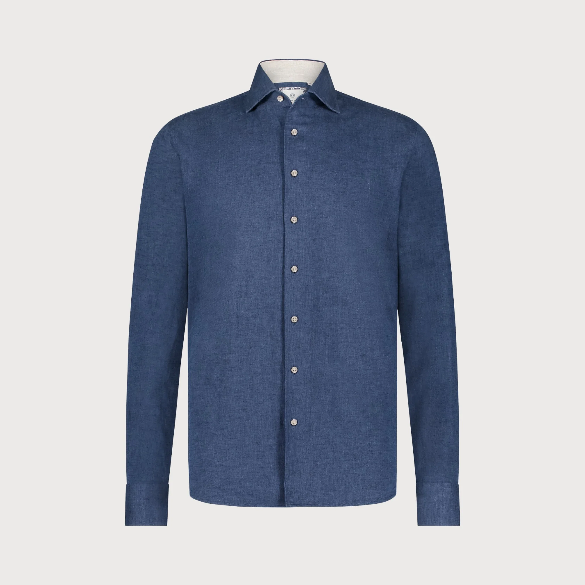 Blue Industry Het casual linnen overhemd |