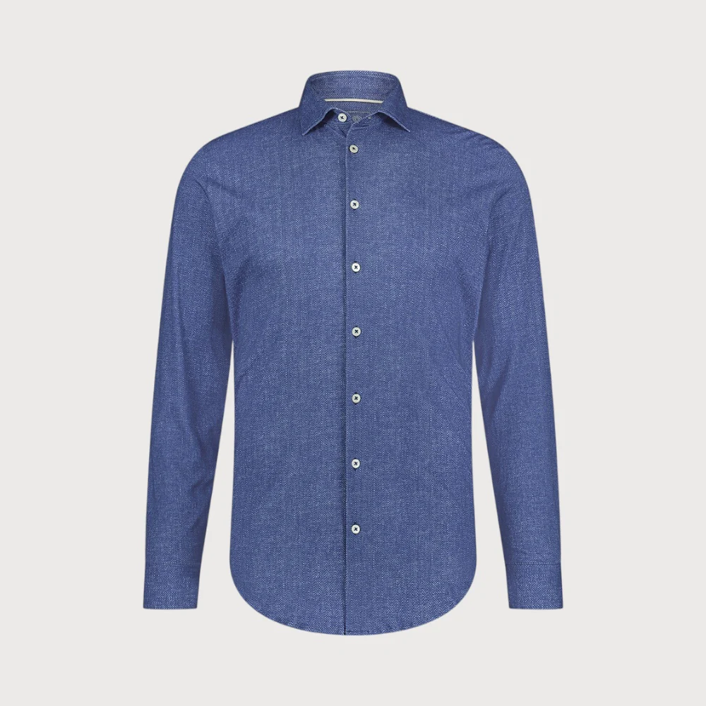 Blue Industry Denim look overhemd |