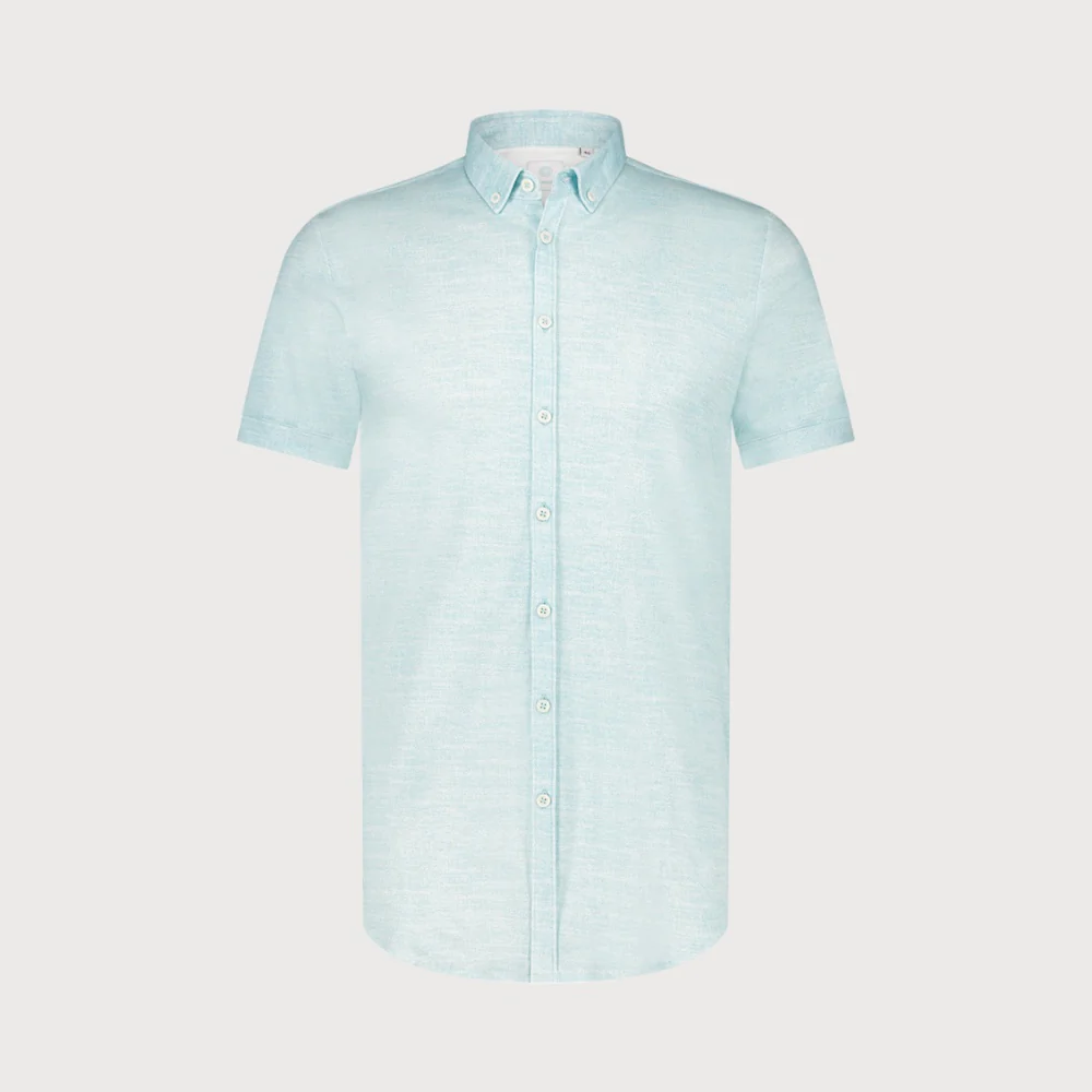 Blue Industry Button-down overhemd korte mouw |