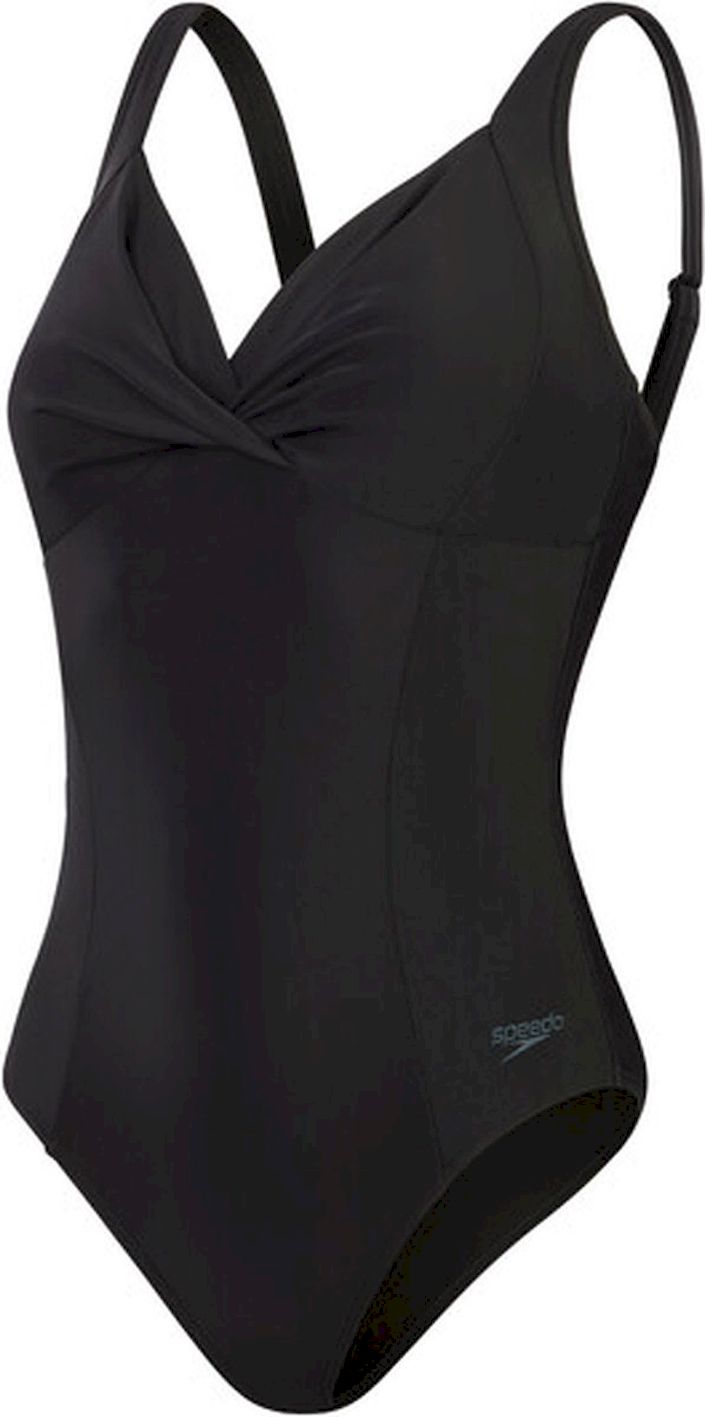 Speedo eco cross knot shaping 1p bla wedstrijd badpak dames -multicolour