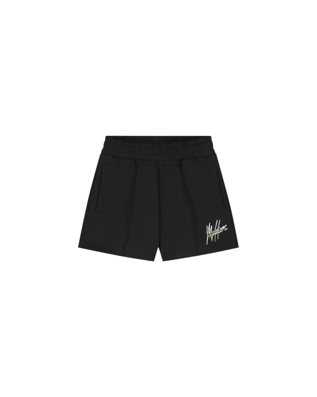 Malelions Women kiki shorts black/matcha md3-ss25-09-744
