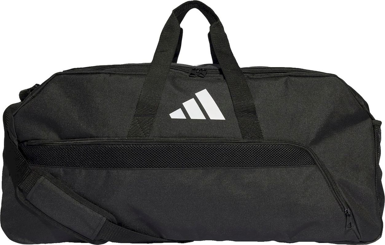 Adidas tiro l duffle l voetbaltas zwart-wit