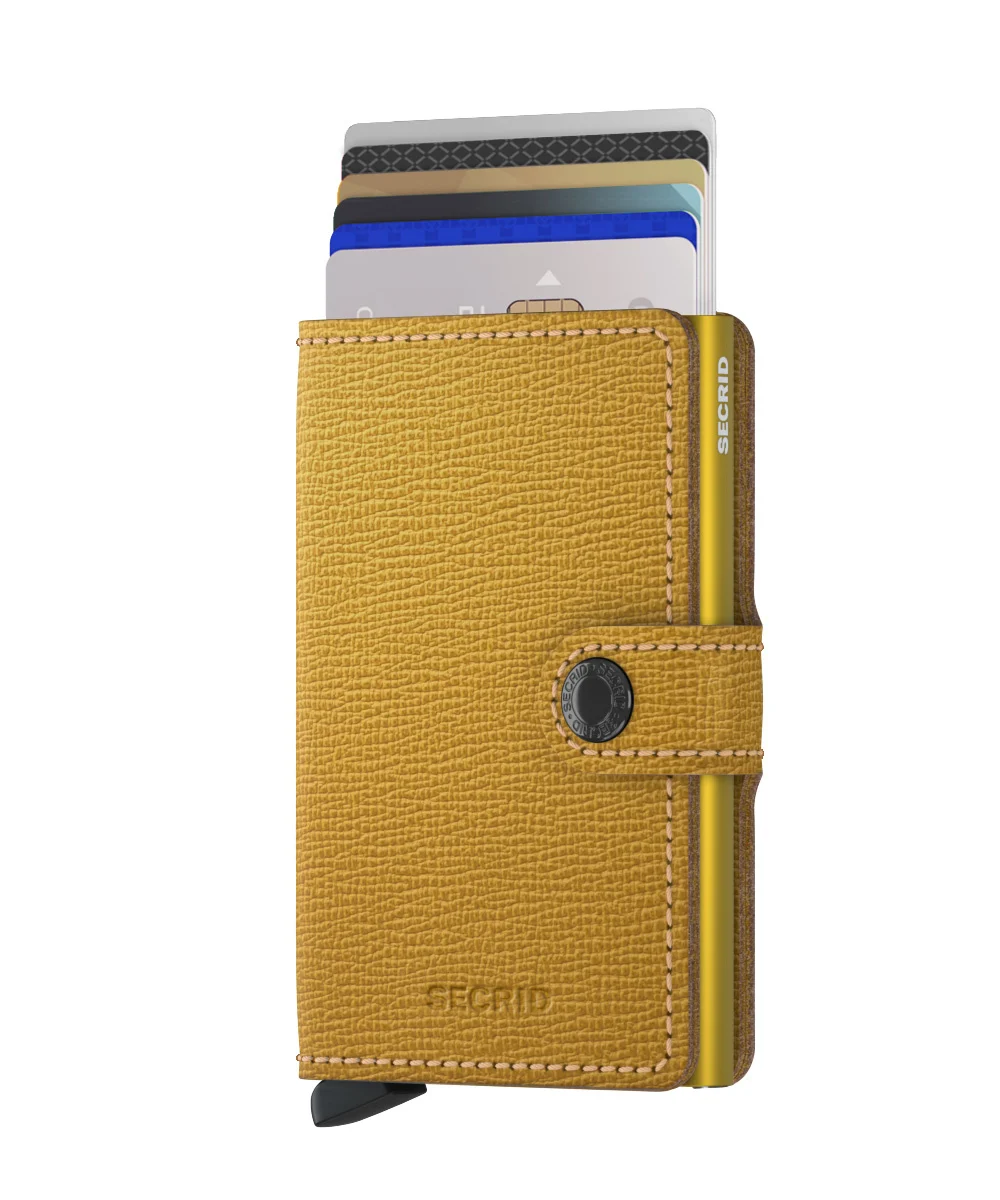 Secrid Mc miniwallet crisple ochre