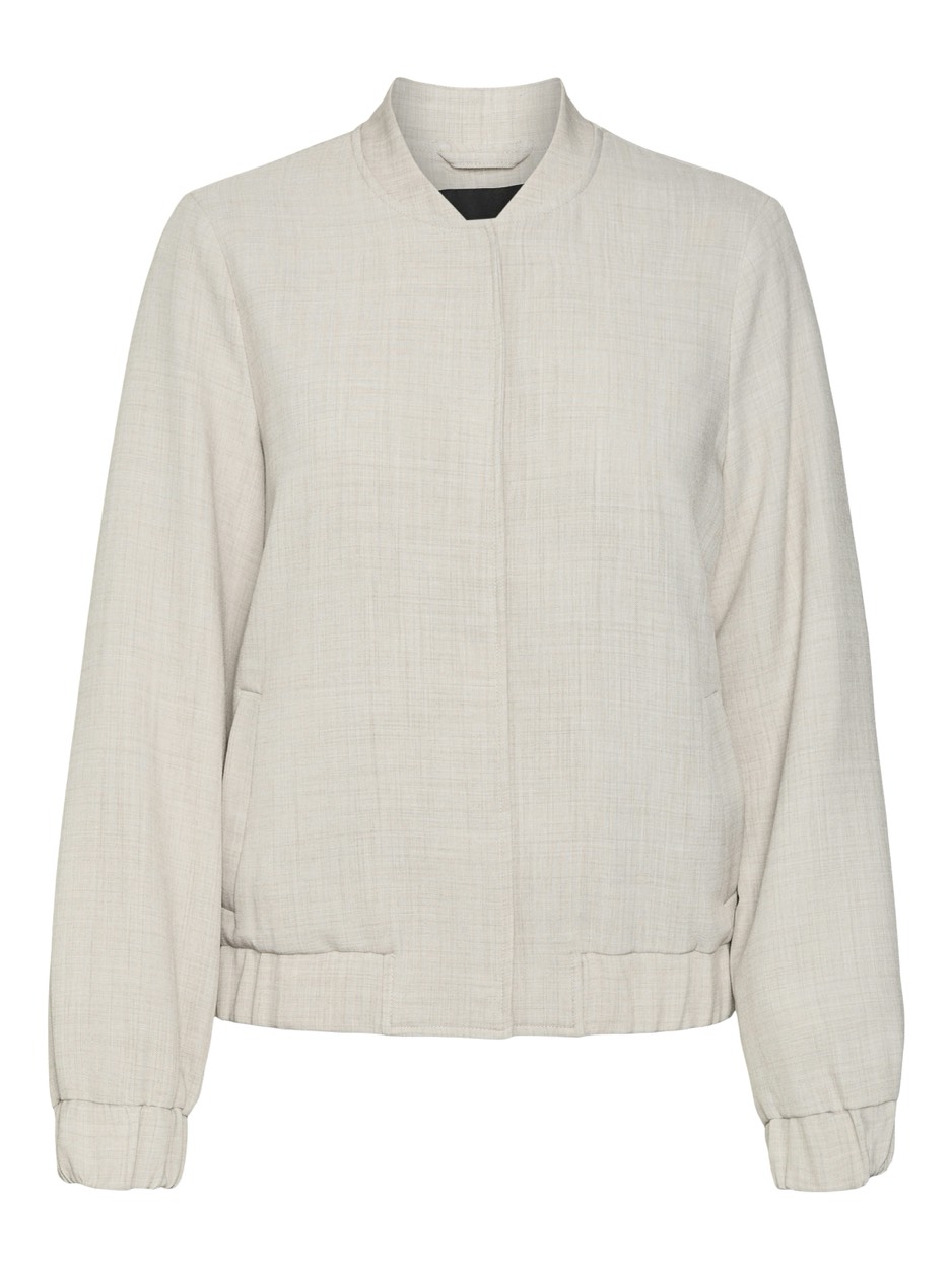 Vero Moda Vmcassidy ls bomber jacket boo beige