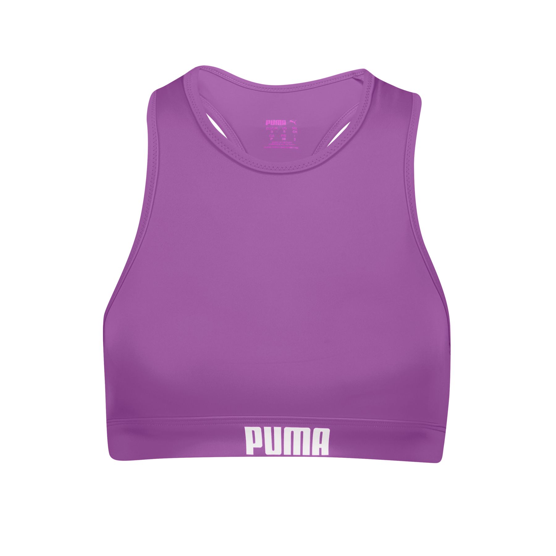Puma racerback swim top bikini top dames -