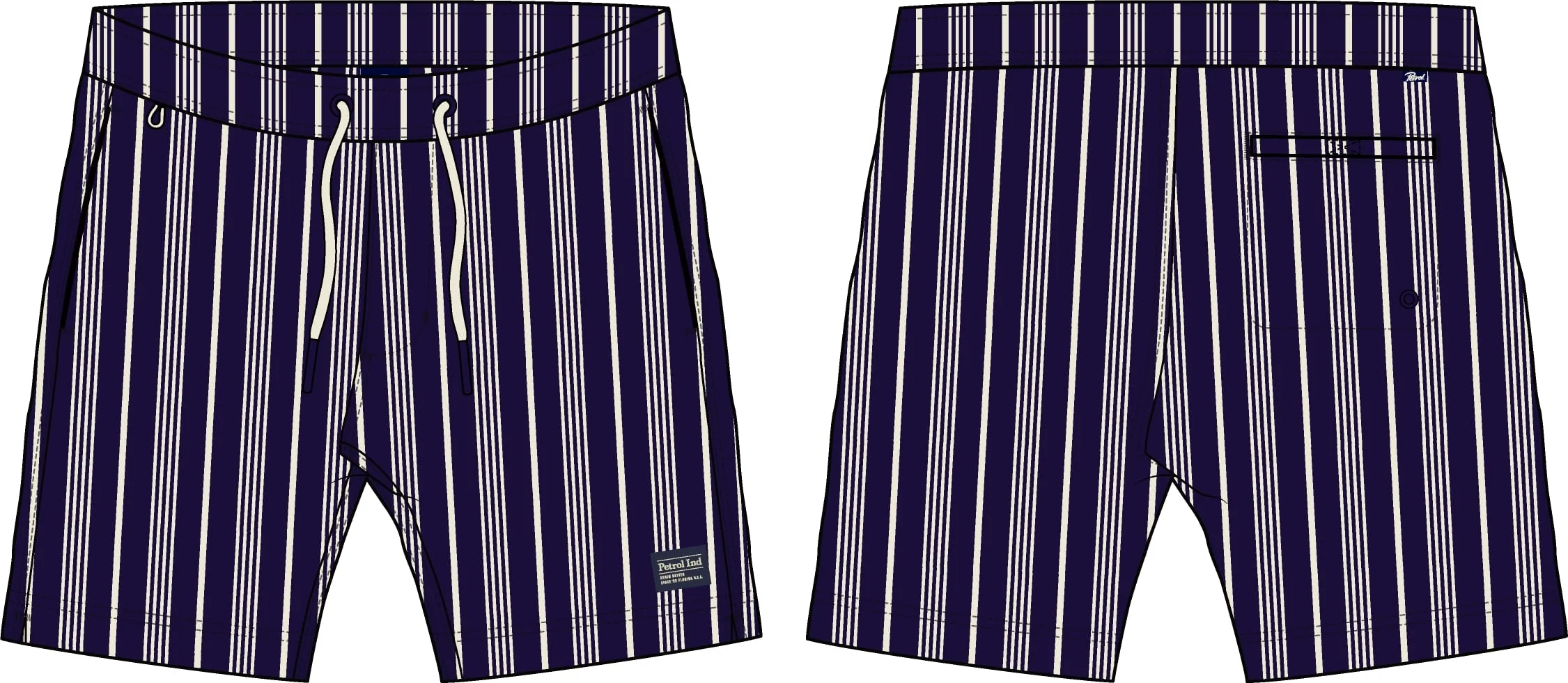 Petrol Industries Zwembroek m-1050-sws956 5178 navy blue