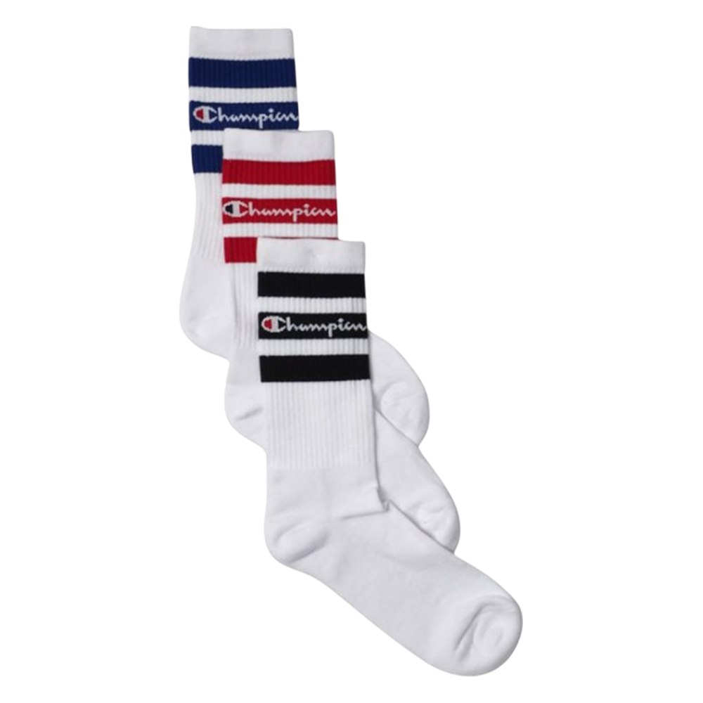 Champion Unisex volwassen bemanningsleden sokken (pakket van 3)