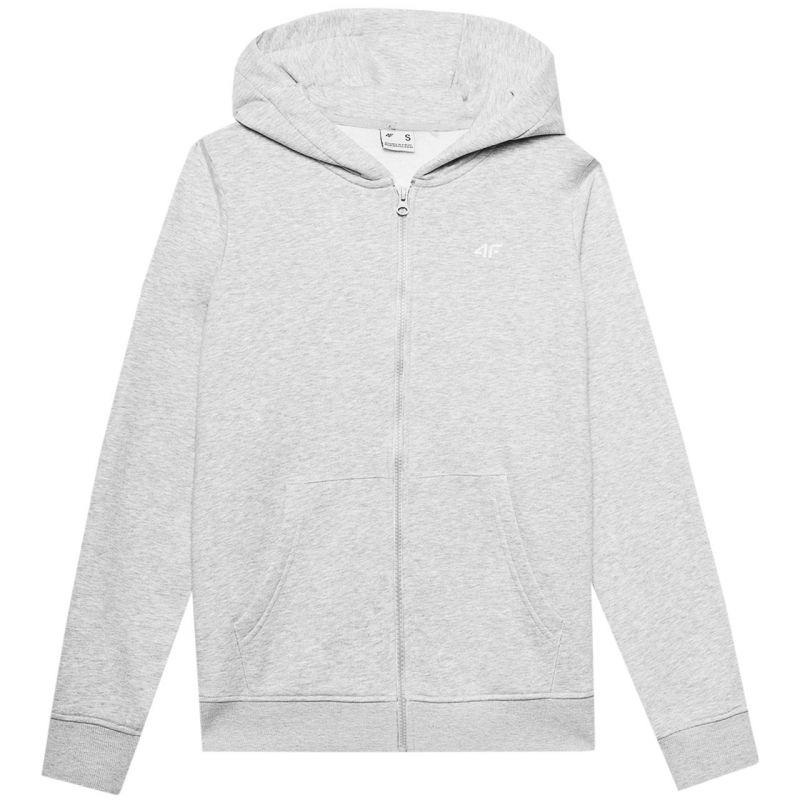 4F Dames f0956 hoodie met volledige rits