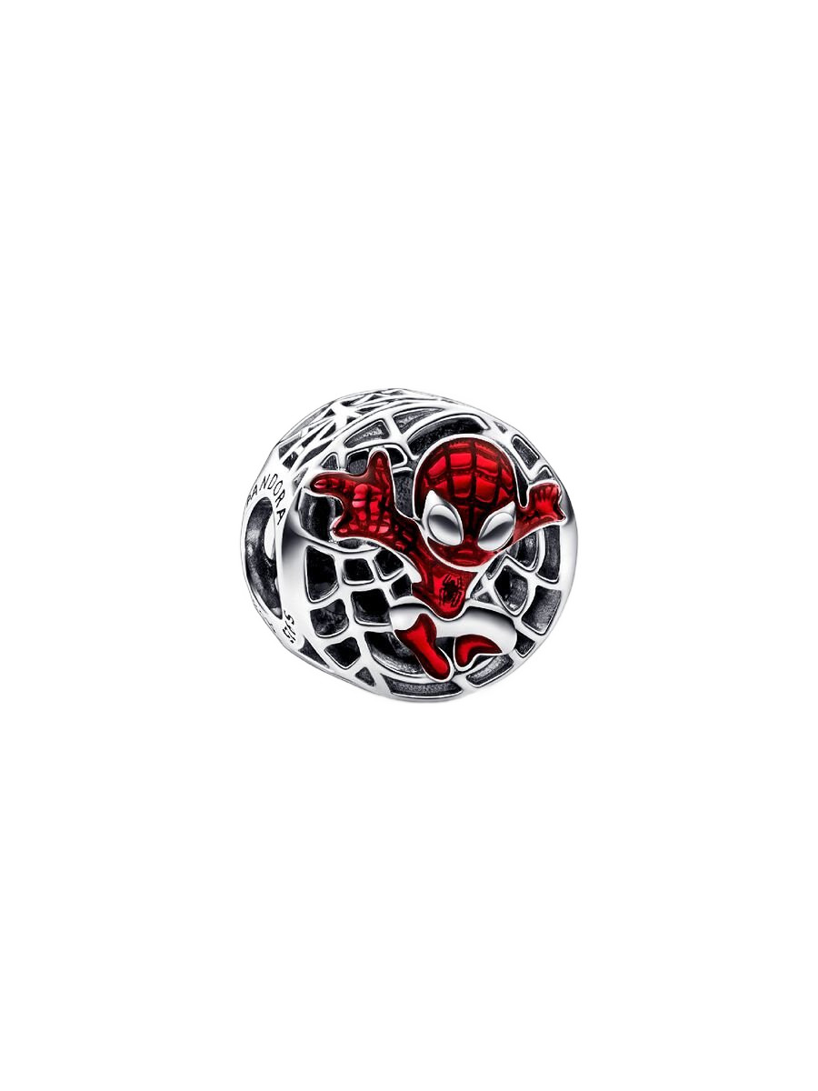 Mijn bedels Marvel spider-man in het web bedel