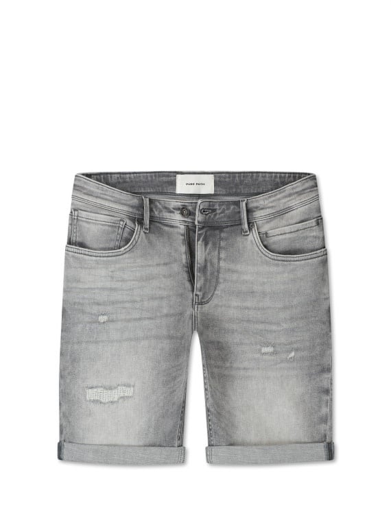 Pure Path The steve skinny fit short w1473 light