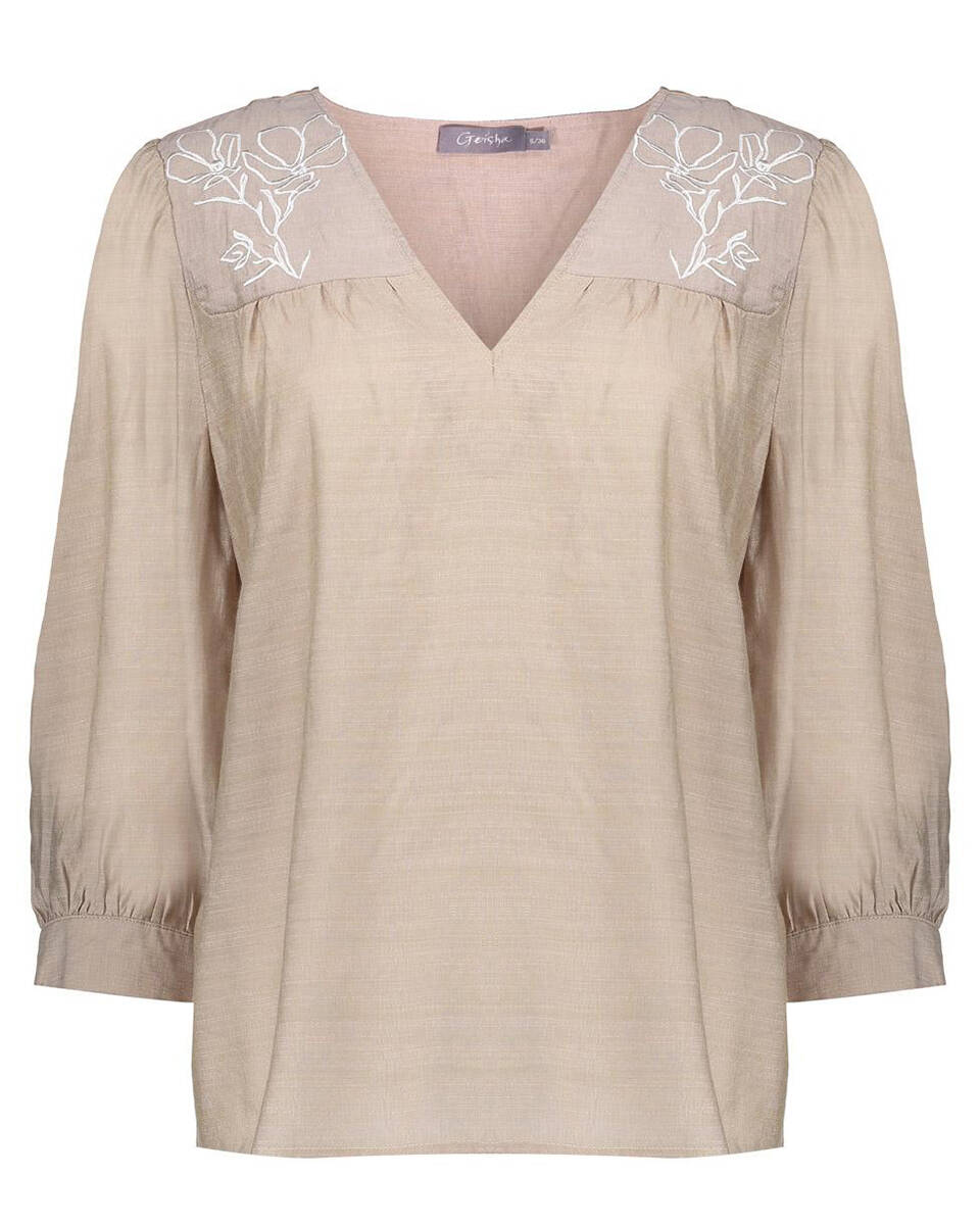 Geisha Blouse lange mouw 53405-14