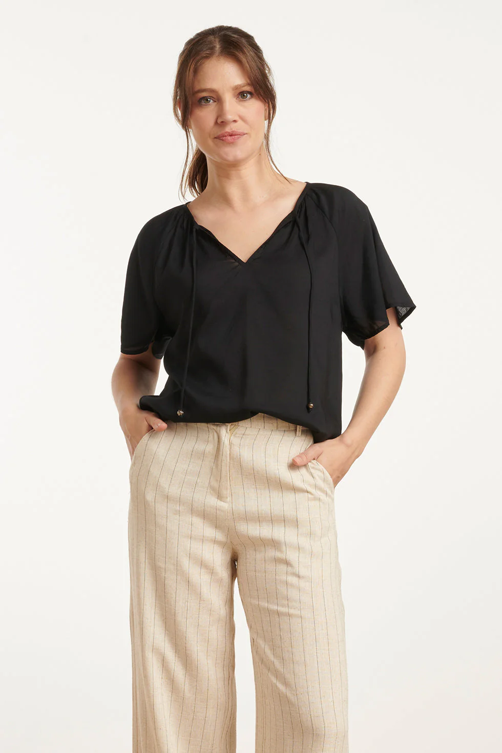 Smashed Lemon 25192 viscose top |