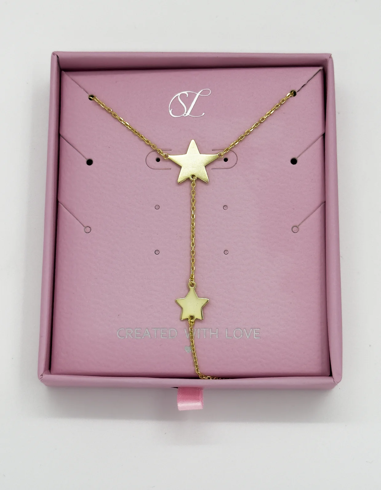 Smashed Lemon 64004 vergulde ketting met sterrenhanger |