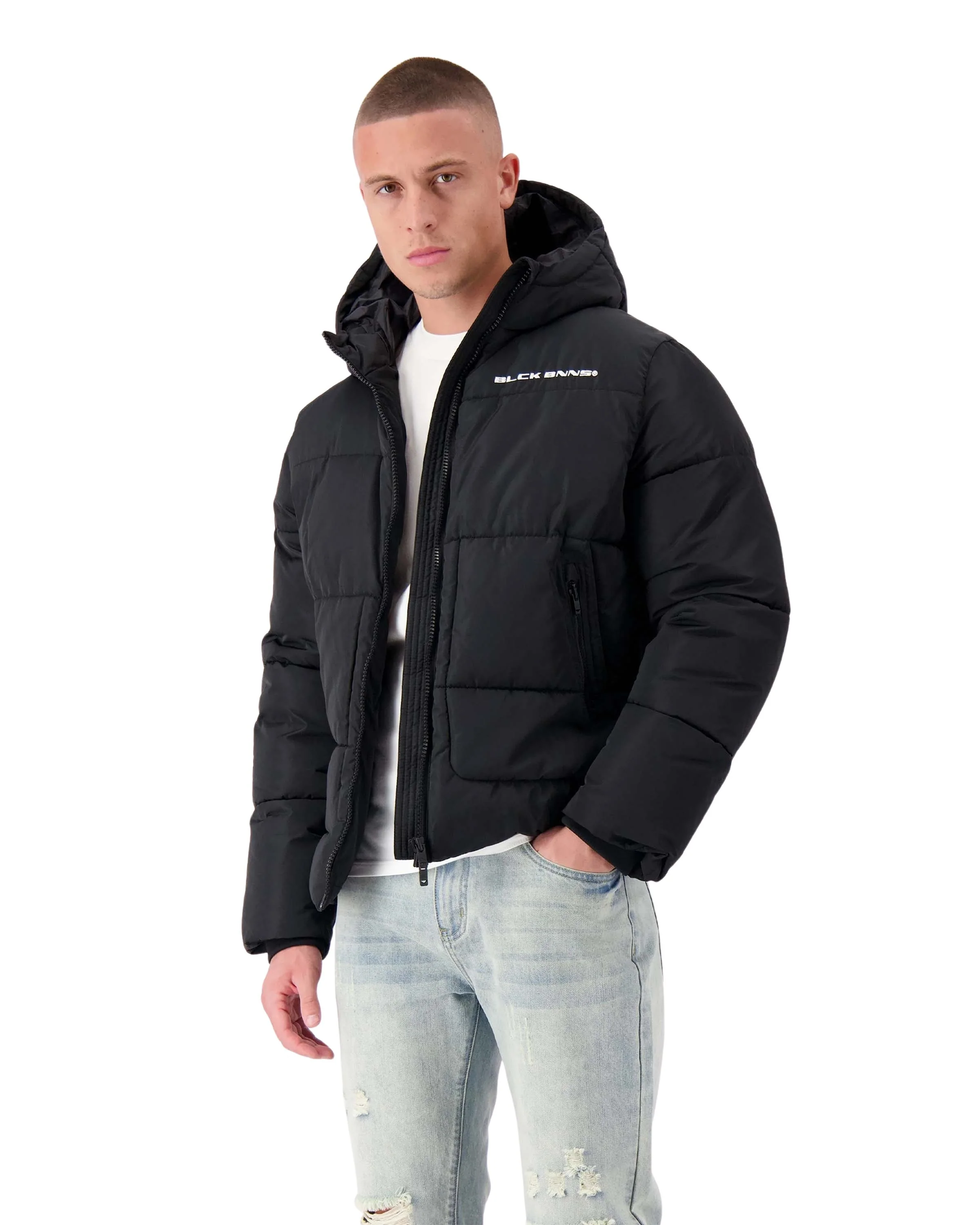 Black Bananas Bock puffer jacket
