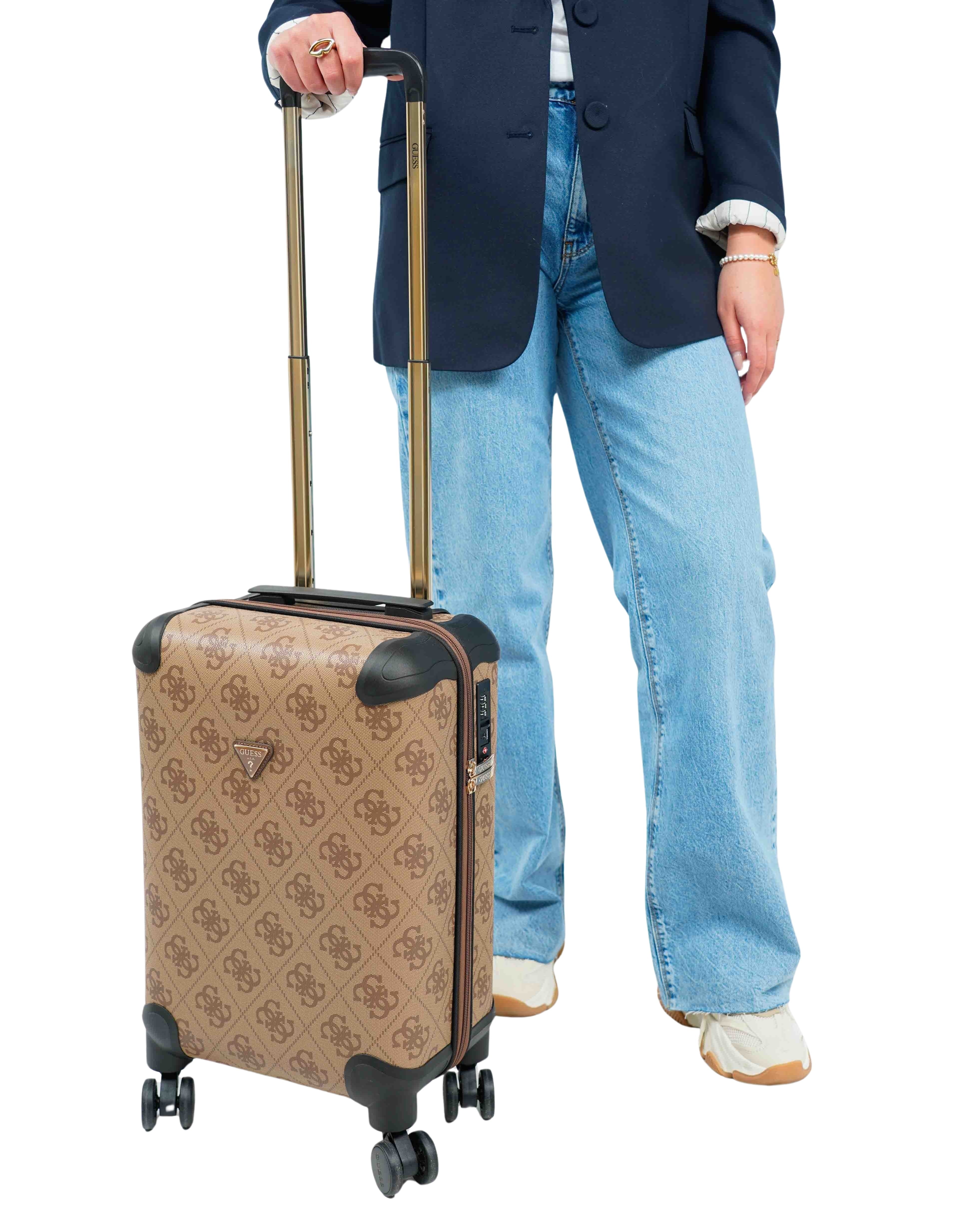Guess Berta 18 in 8 wheeler reiskoffer/handbagage