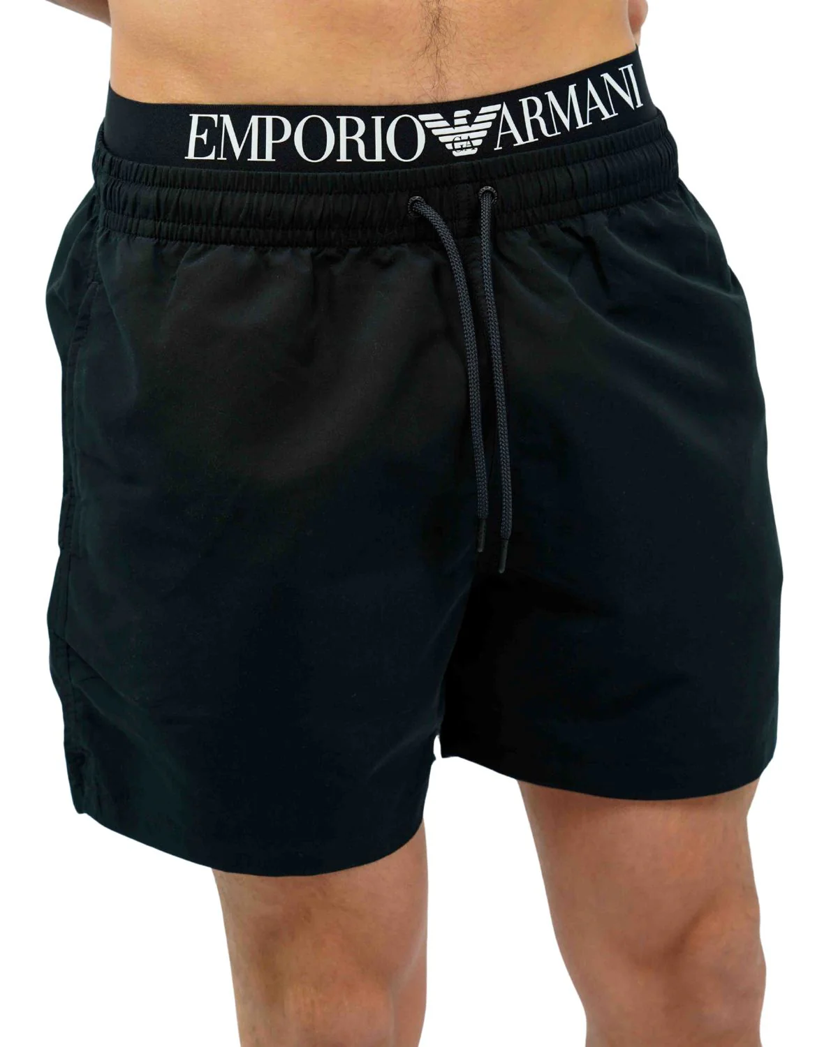 Emporio Armani Man woven boxer beachwear